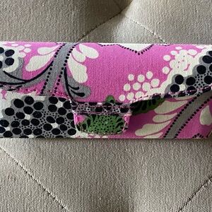 Vera Bradley Retired “Pricilla Pink” Hard Eyeglass Holder